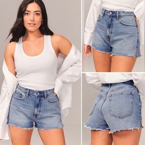 Abercrombie High Rise The Cutoff 3" Short